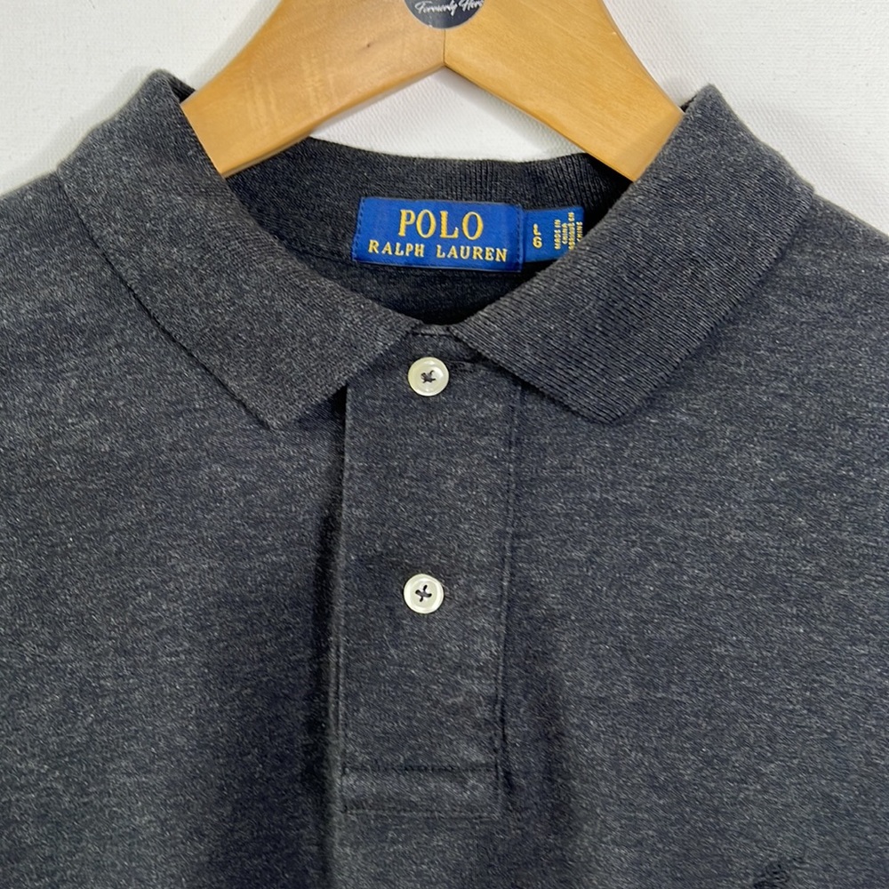POLO Men’s Classic Soft Cotton Polo Shirt Sz Large - Picture 6 of 8